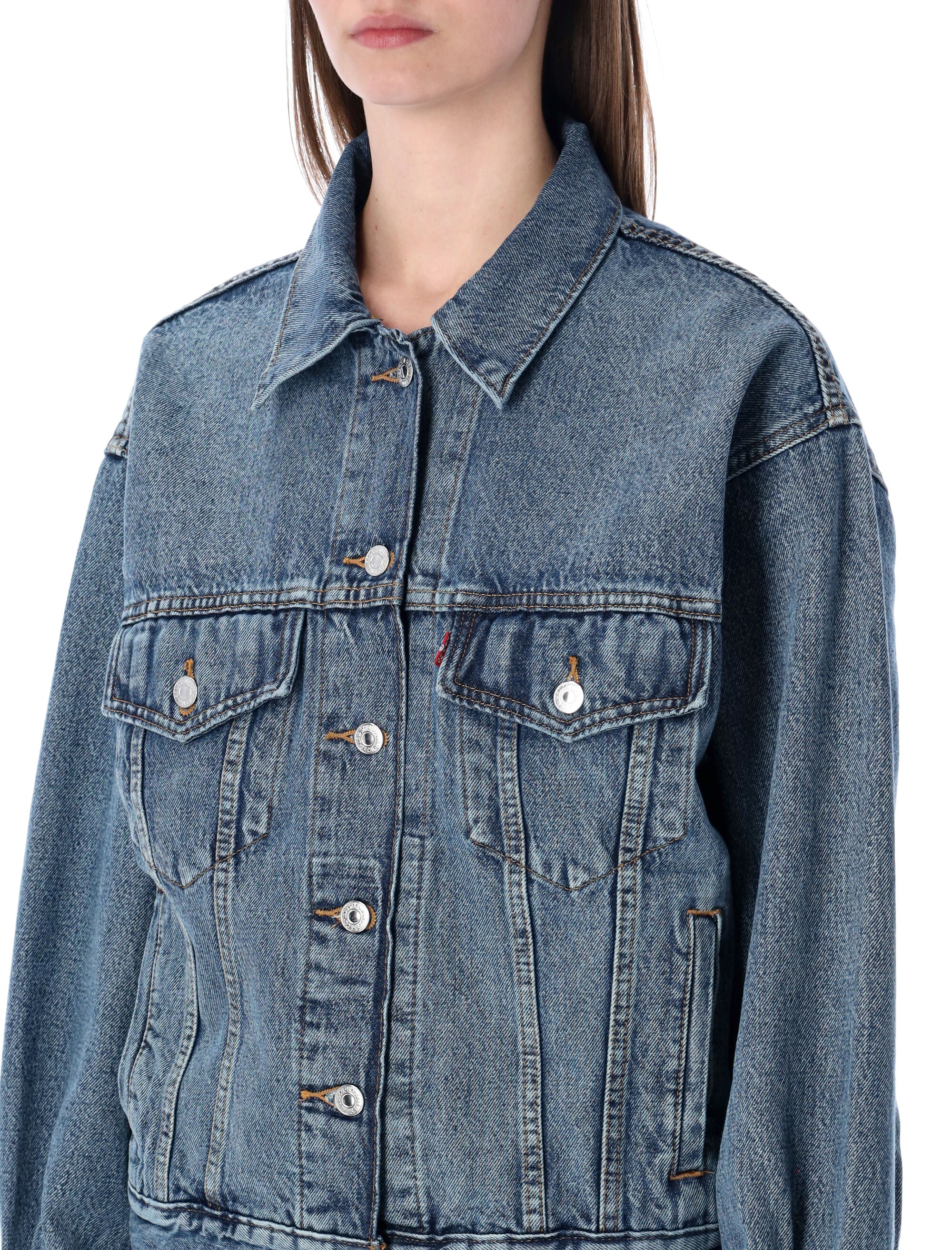 Levis 90s Trucker jacket Turning Heads Blue Cotton