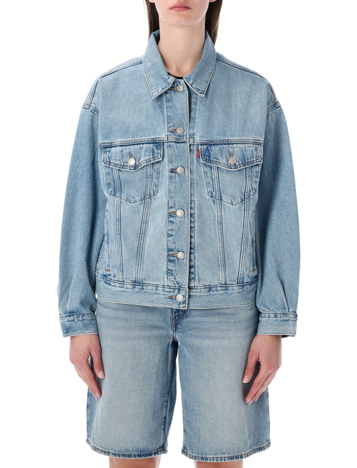 Levis 90s Trucker Jacket She Knew Light Blue Cotton