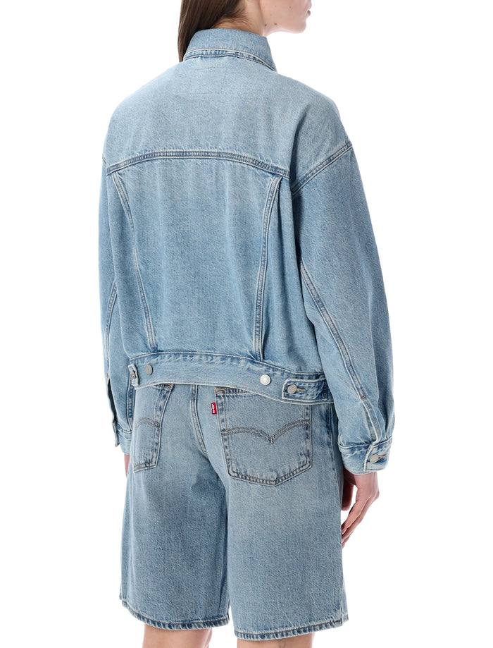 Levis 90s Trucker Jacket She Knew Light Blue Cotton