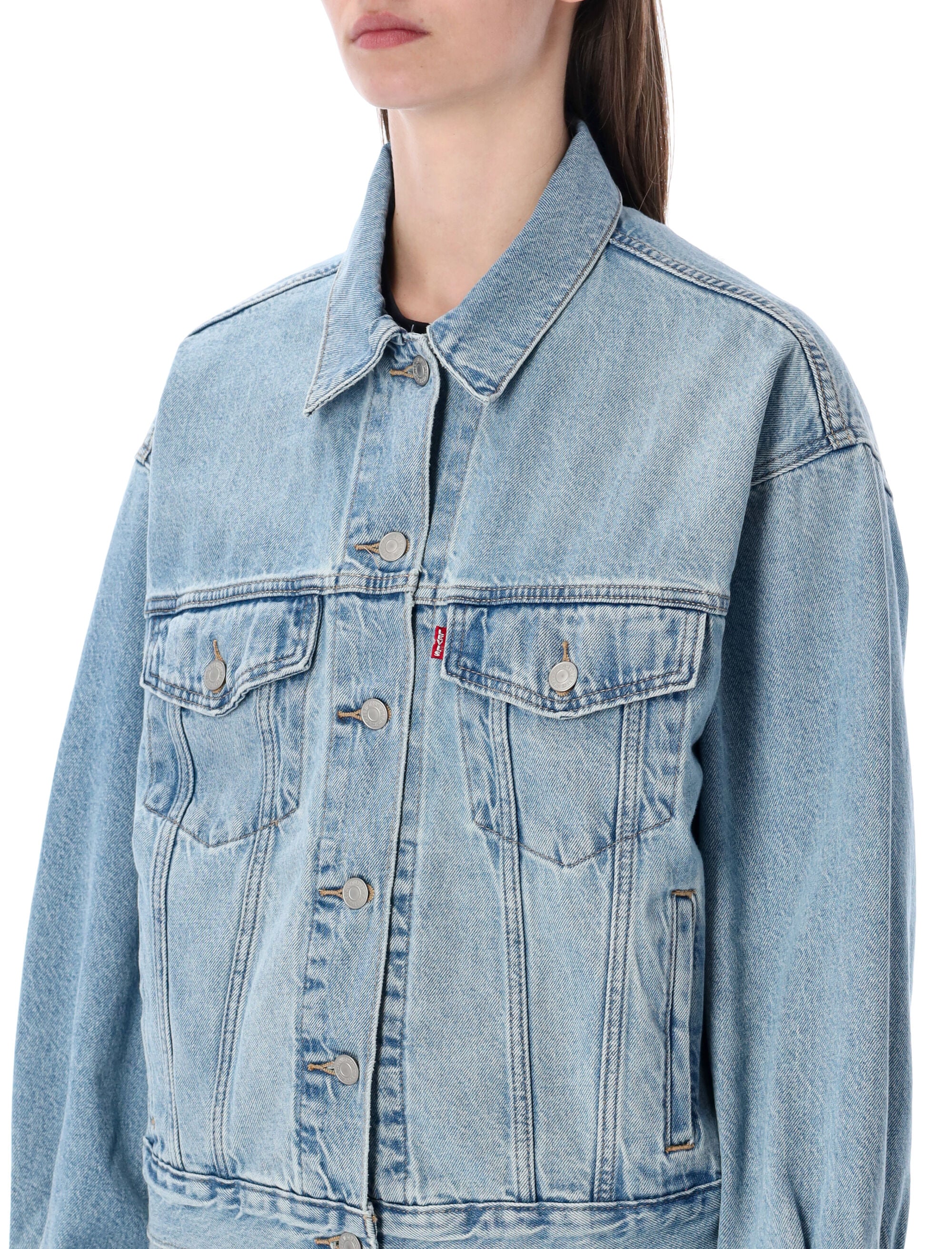 Levis 90s Trucker jacket She Knew Light Blue Cotton