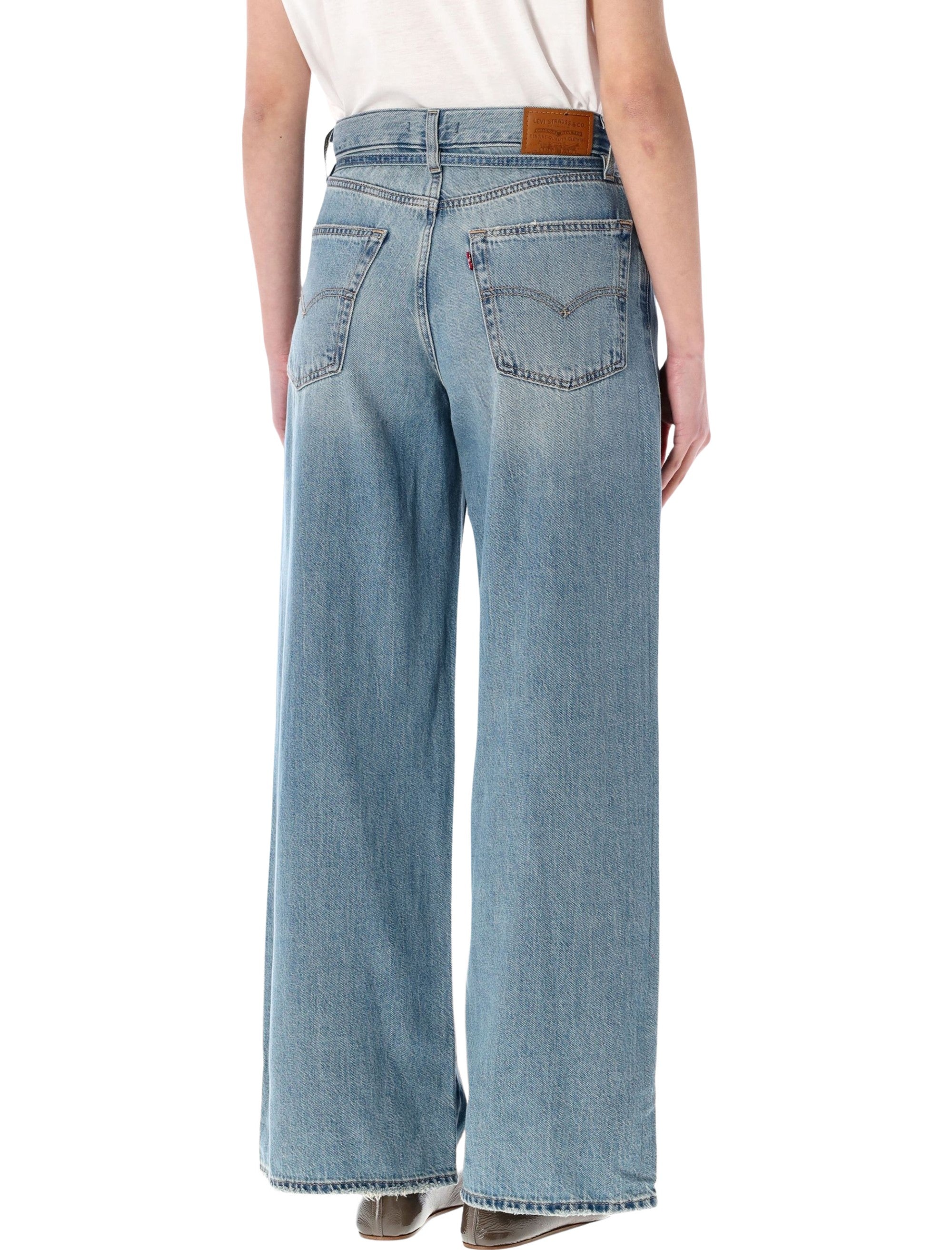 Levis XL Straight jeans Gamble Time Light Blue Cotton