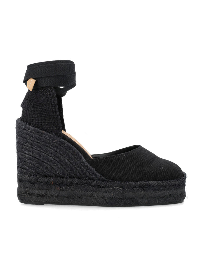 Castañer Carina 8 cotton espadrilles Black Upper