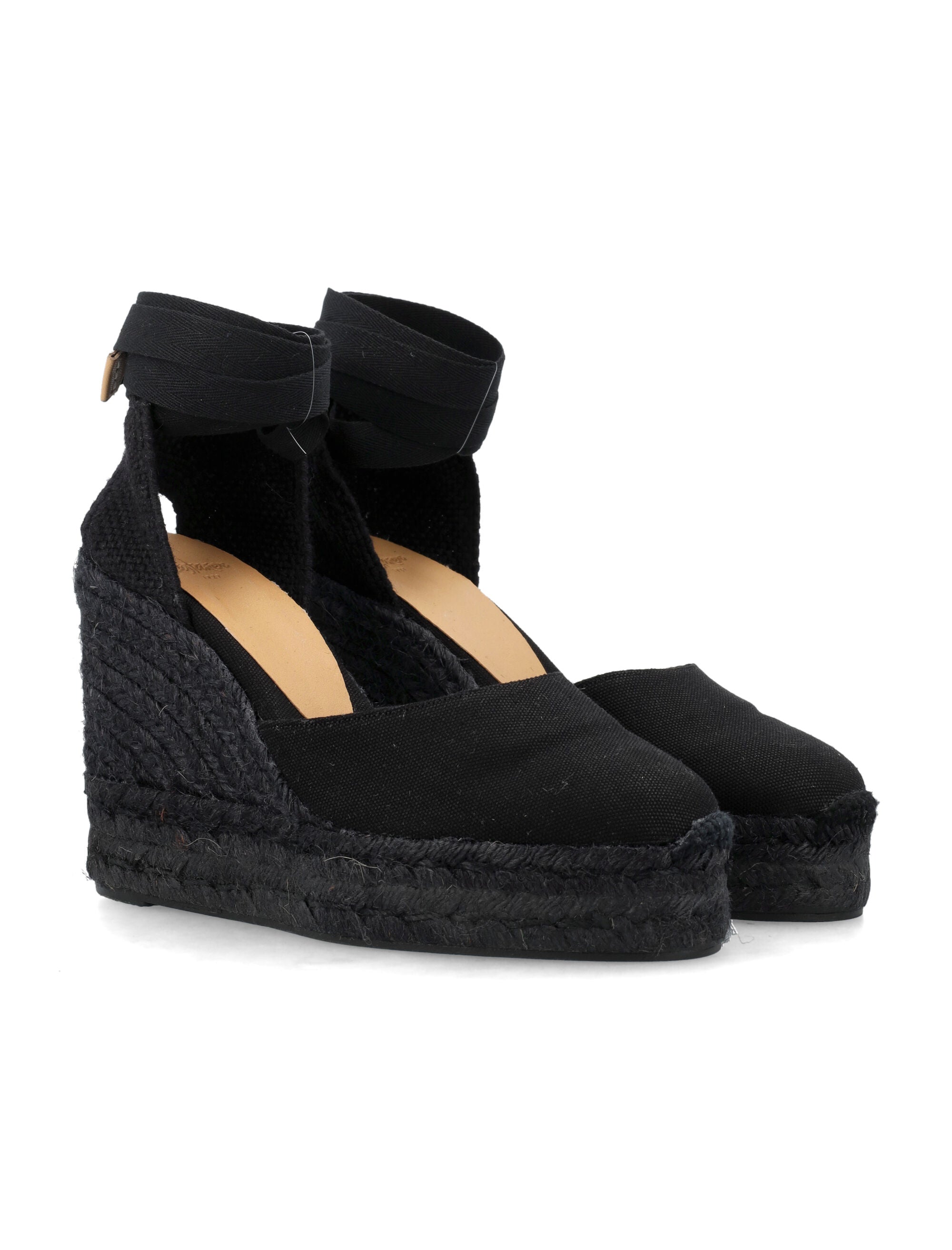 Castañer Carina 8 cotton espadrilles Black Upper