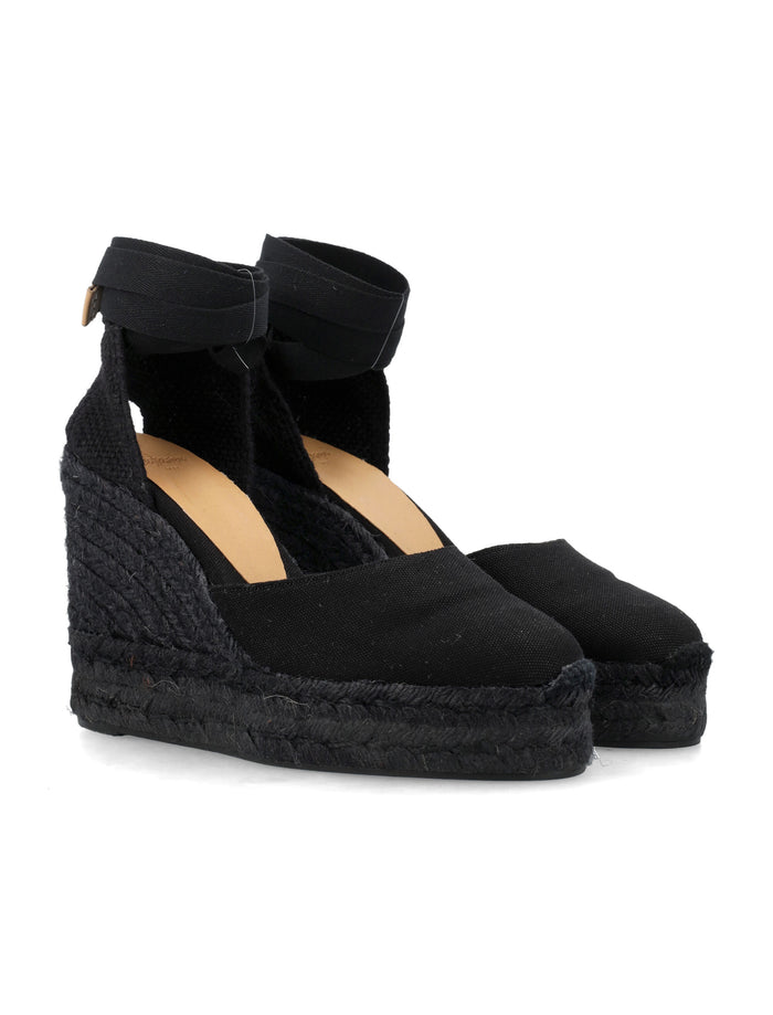Castañer Carina 8 cotton espadrilles Black Upper