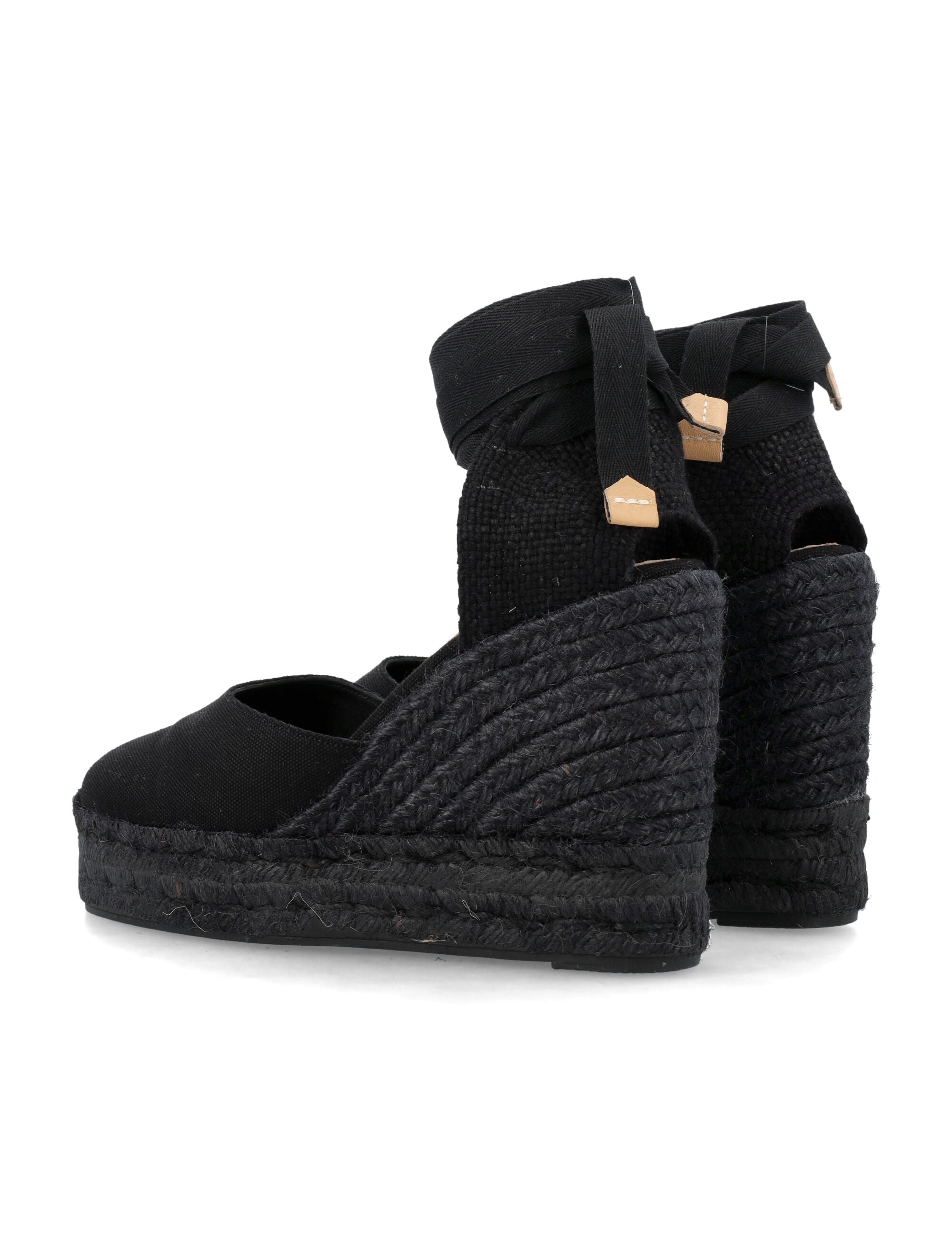 Castañer Carina 8 cotton espadrilles Black Upper