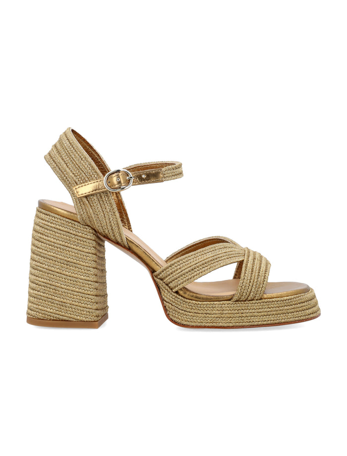Castañer Valle sandals Oro Upper