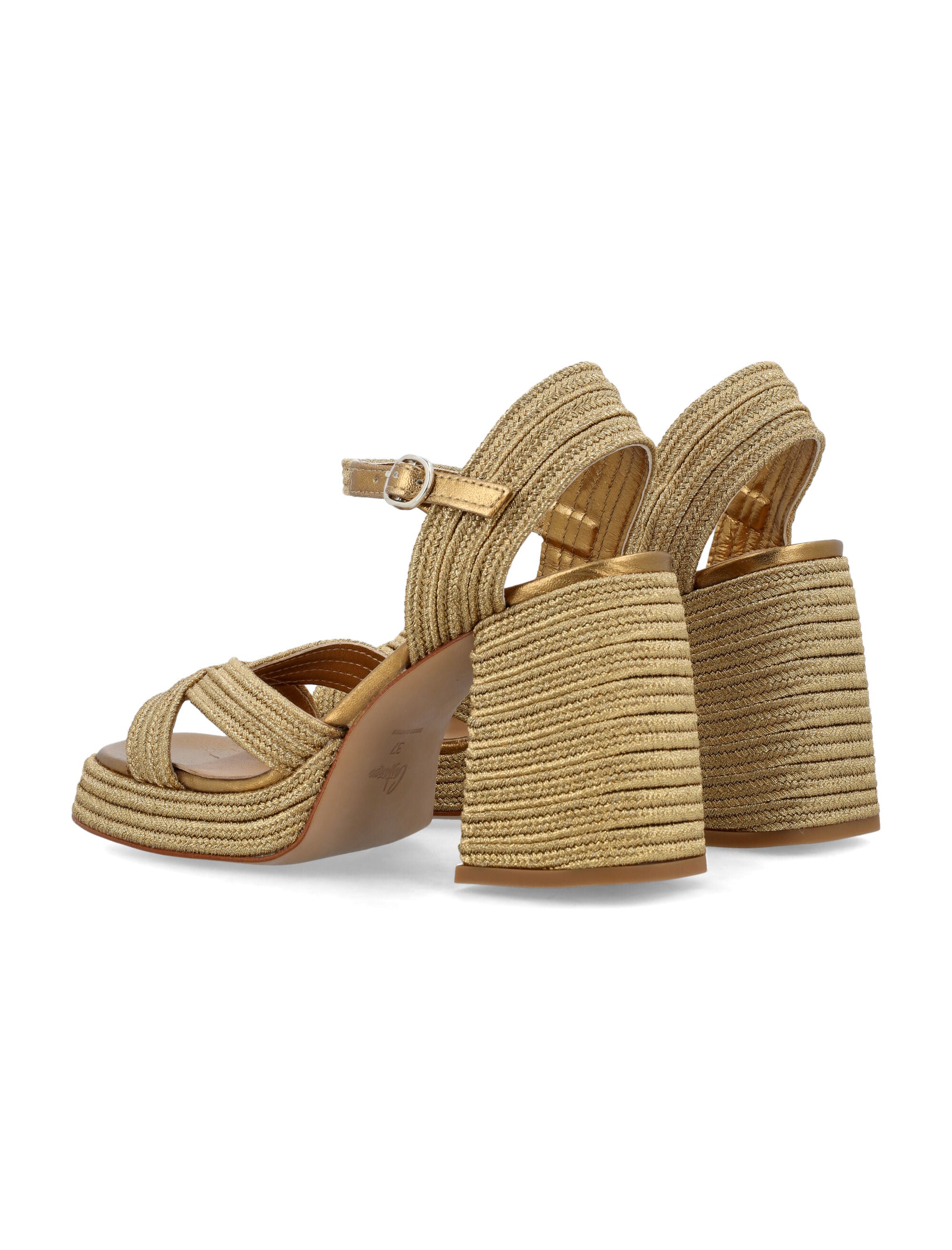 Castañer Valle sandals Oro Upper