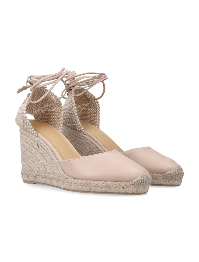 Castañer Carina 8 nappa espadrilles Nude Upper