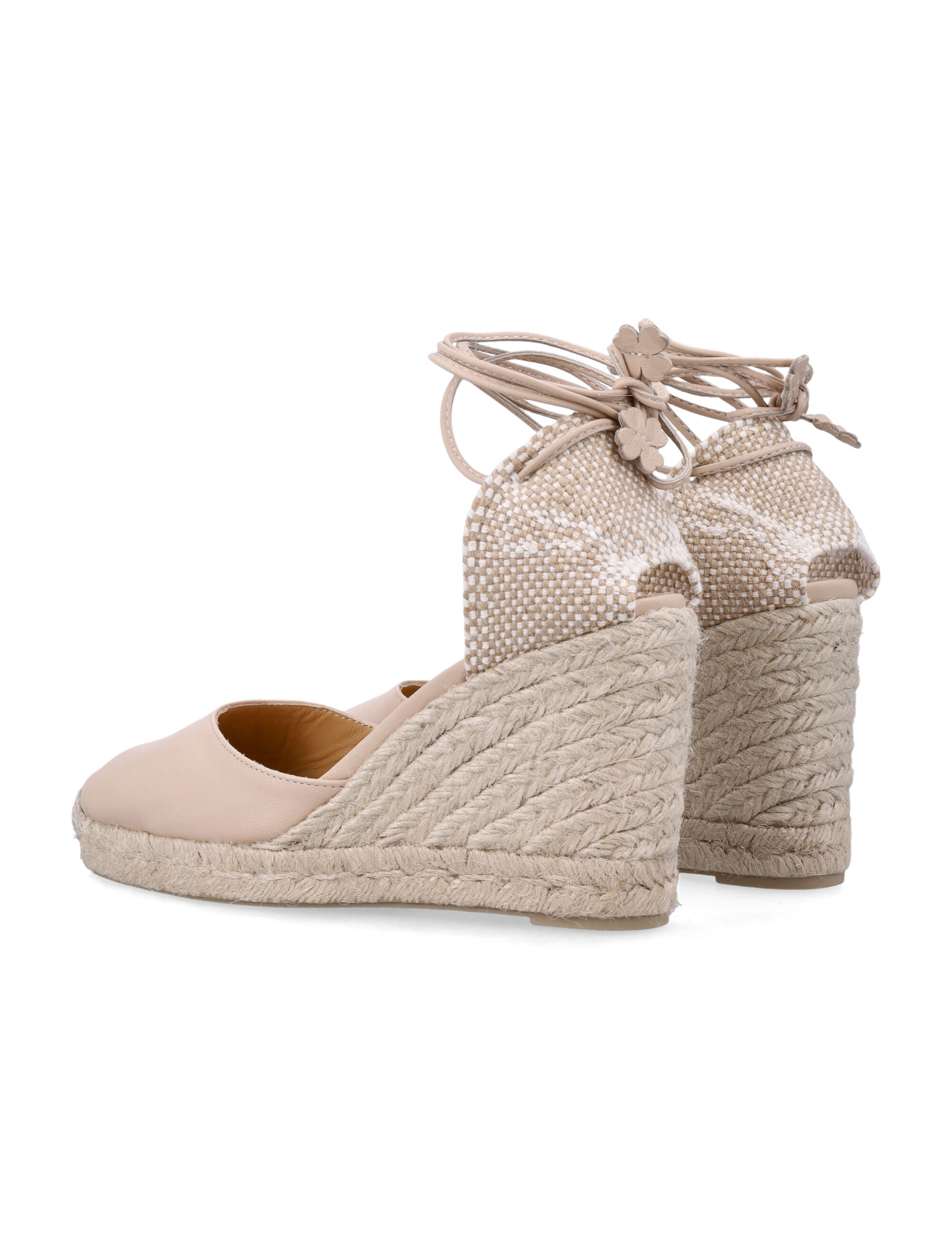 Castañer Carina 8 nappa espadrilles Nude Upper