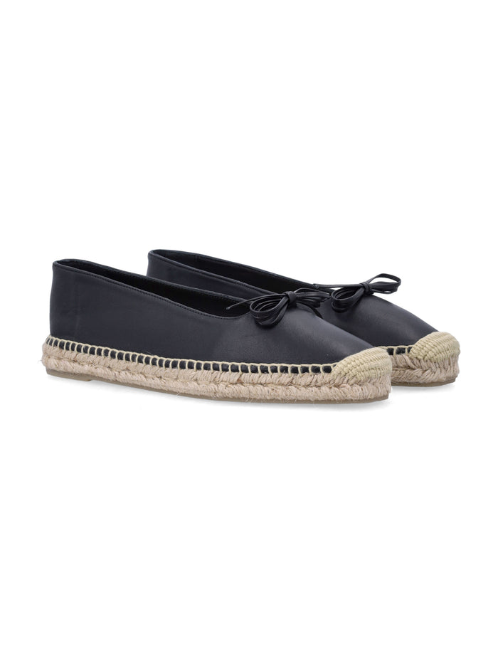 Castañer Espadrillas Pax in nappa leather Black Upper Espadrilles