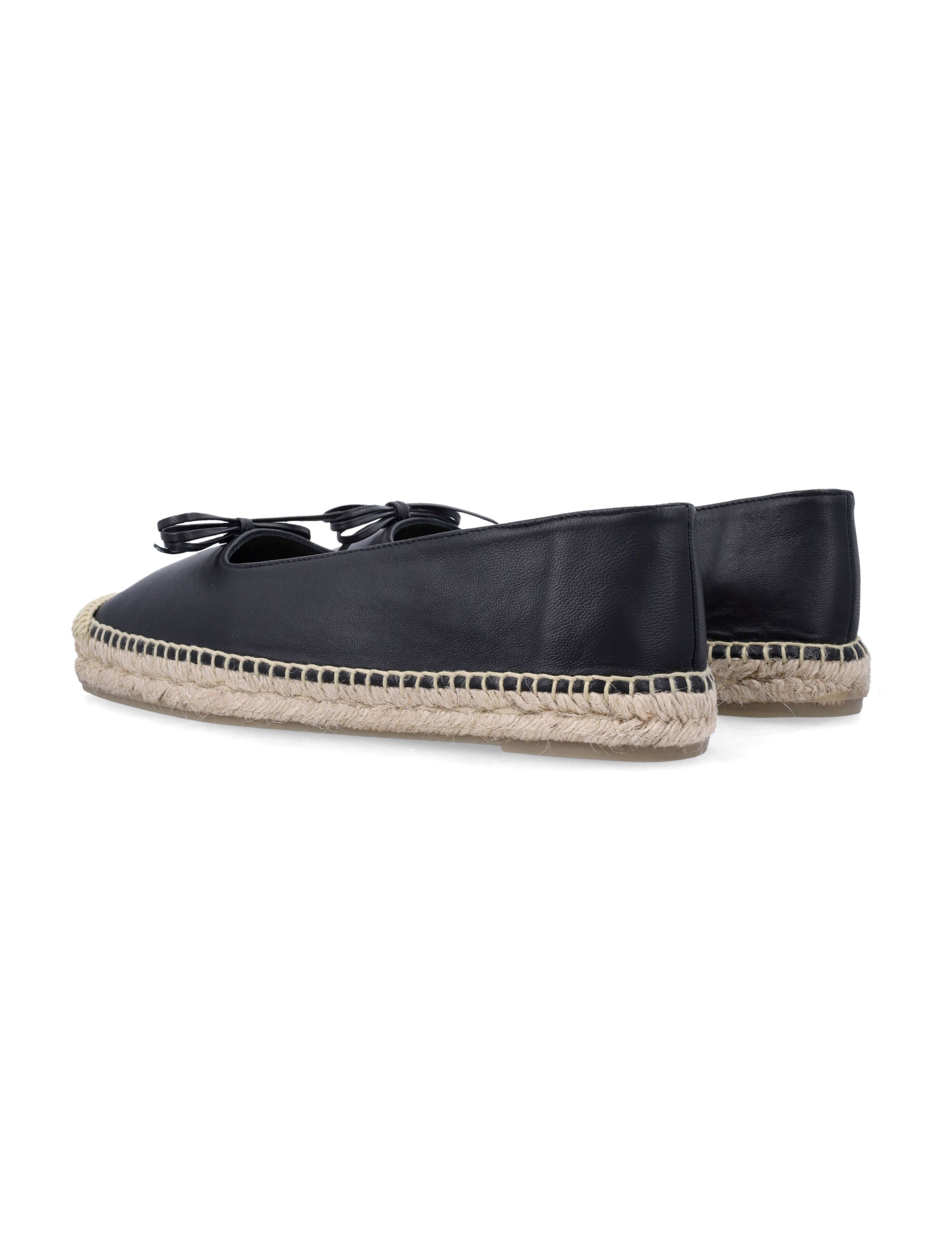 Castañer Espadrillas Pax in nappa leather Black Upper Espadrilles