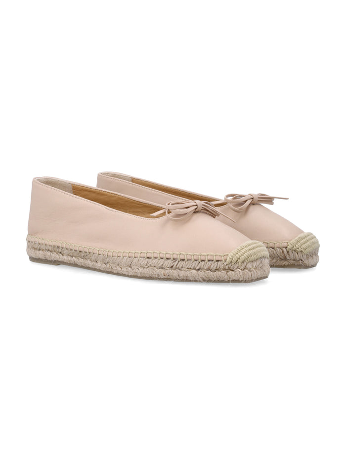 Castañer Espadrillas Pax in nappa leather Nude Upper Espadrilles