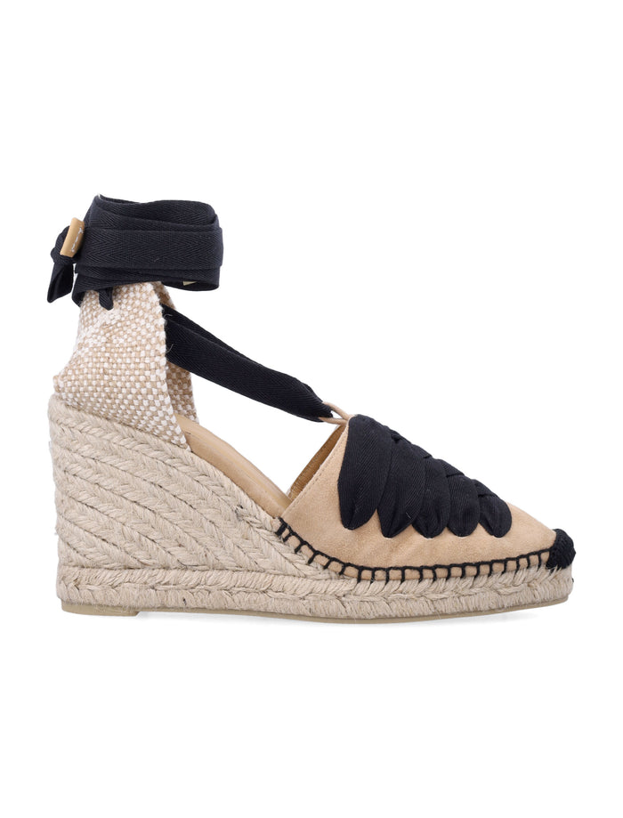Castañer Curtis 8 suede espadrilles Tostado Upper