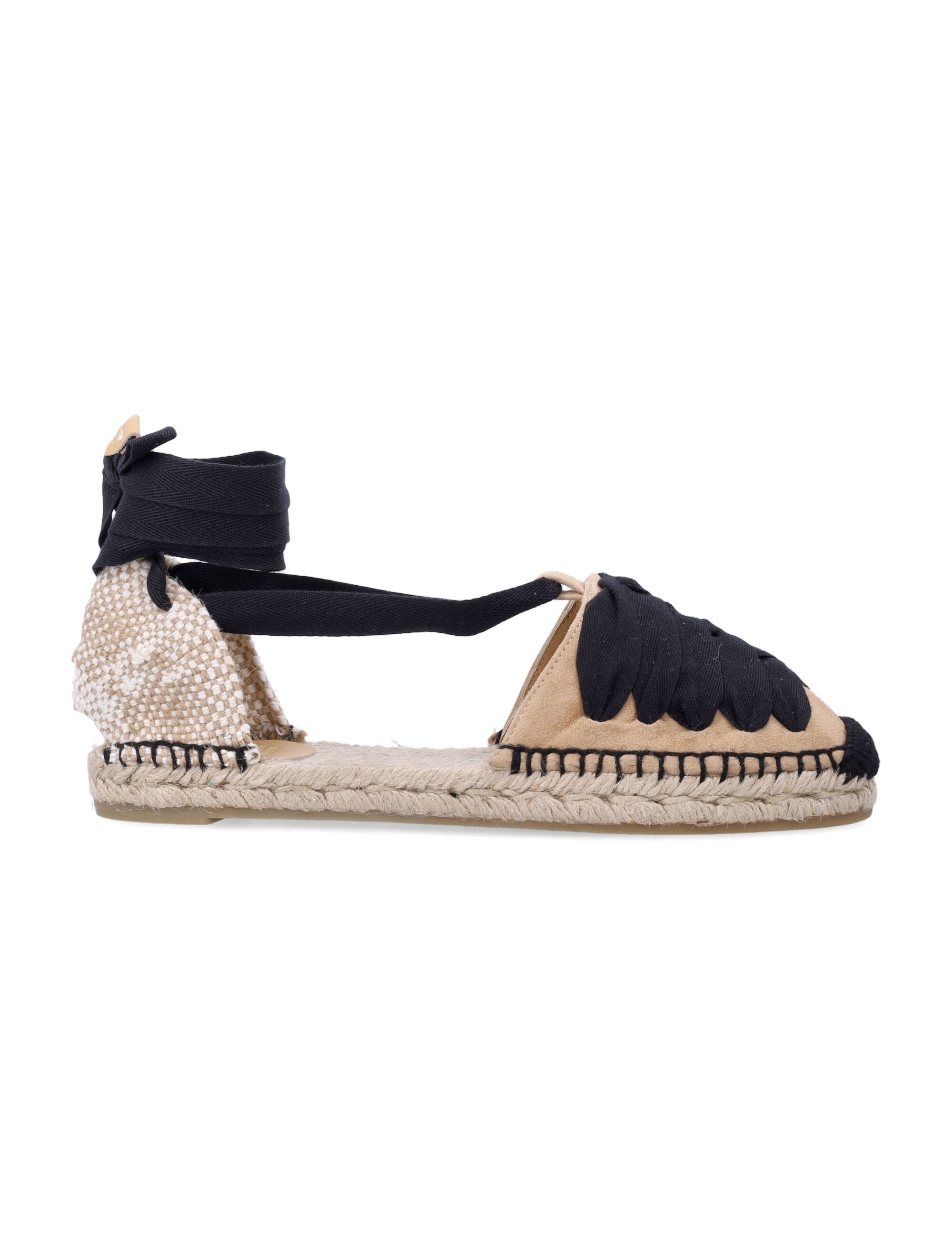 Castañer Kiva suede espadrilles Tostado Upper