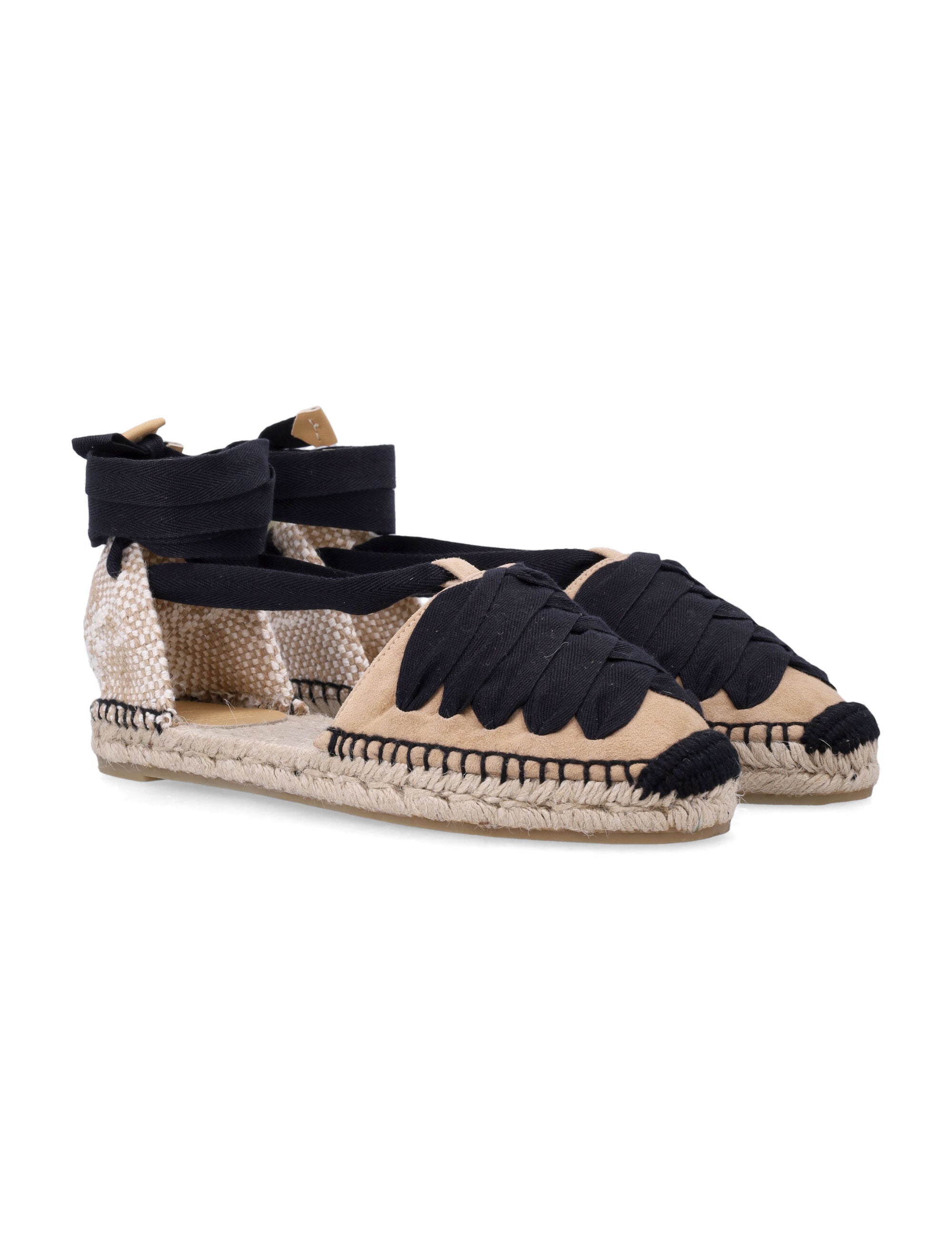 Castañer Kiva suede espadrilles Tostado Upper
