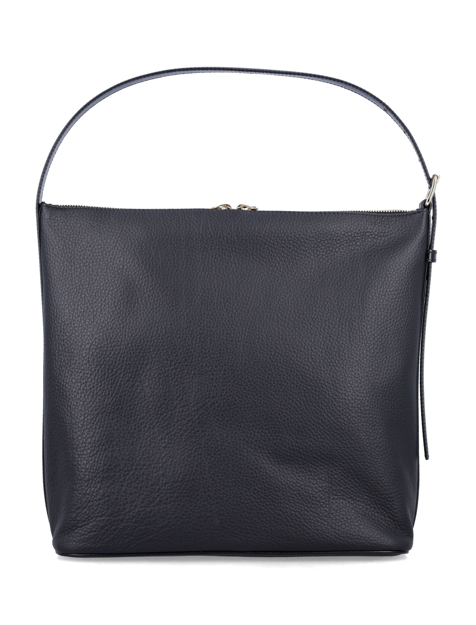 A.P.C. Vera leather bag with adjustable strap Black Cow Shoulder