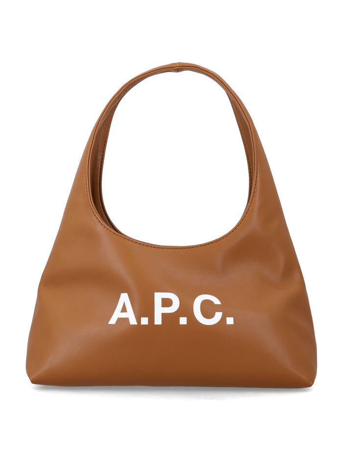 A.P.C. Baby Ninon shoulder bag Camel Polyurethane
