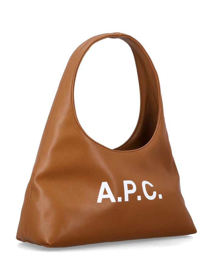 A.P.C. Baby Ninon shoulder bag Camel Polyurethane
