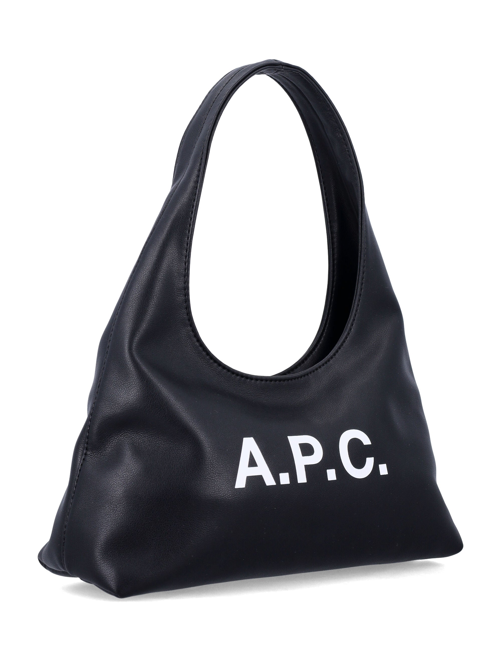 A.P.C. Baby Ninon shoulder bag Black Polyurethane