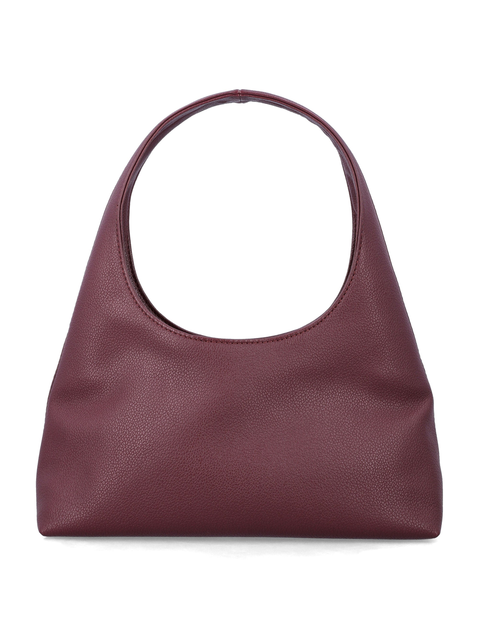 A.P.C. Baby Ninon shoulder bag burgundy Aubergine Polyurethane