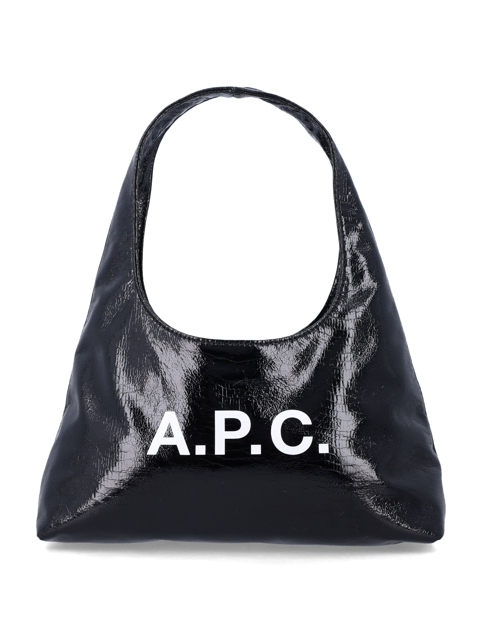 A.P.C. Baby Ninon black shoulder bag Polyurethane