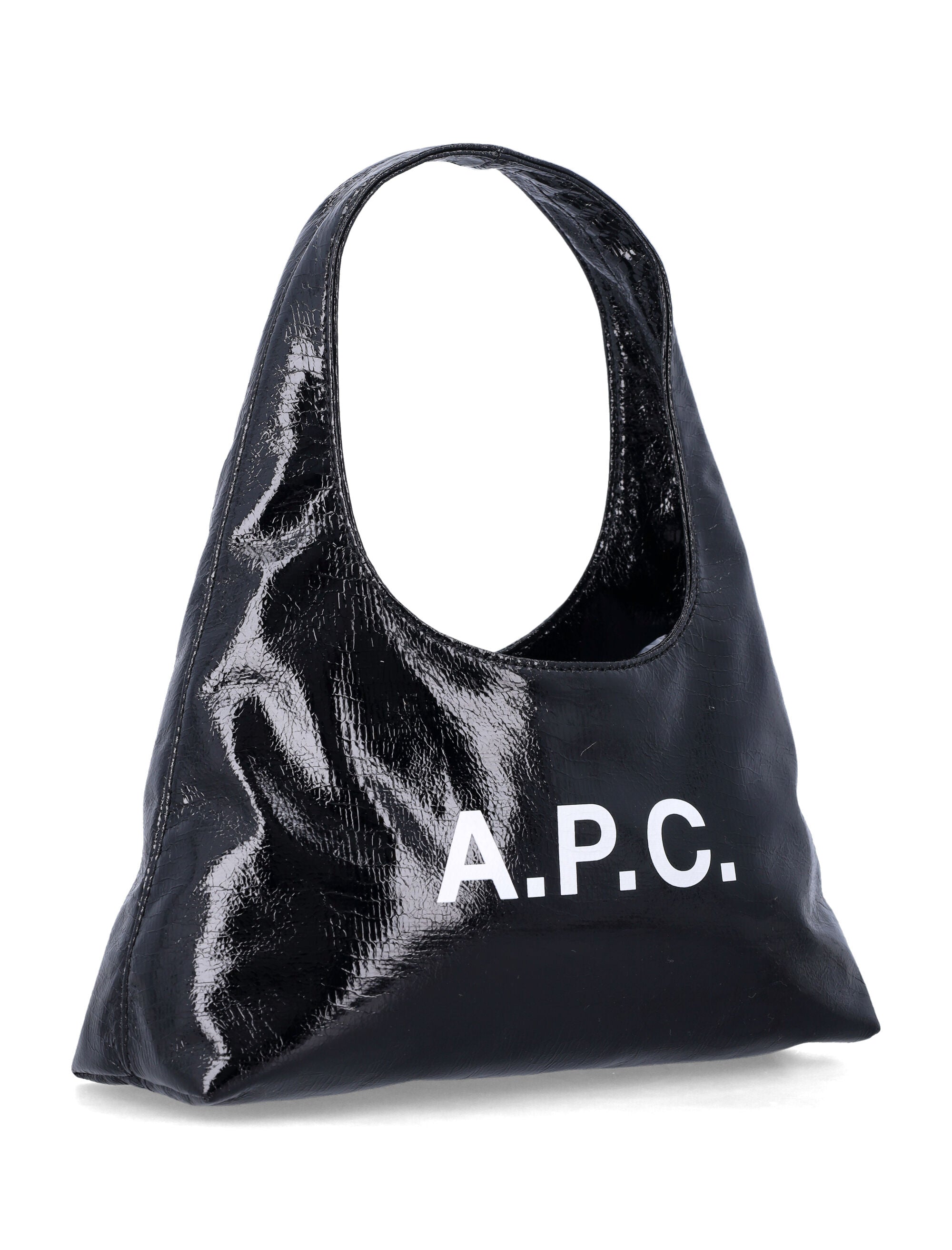 A.P.C. Baby Ninon black shoulder bag Polyurethane