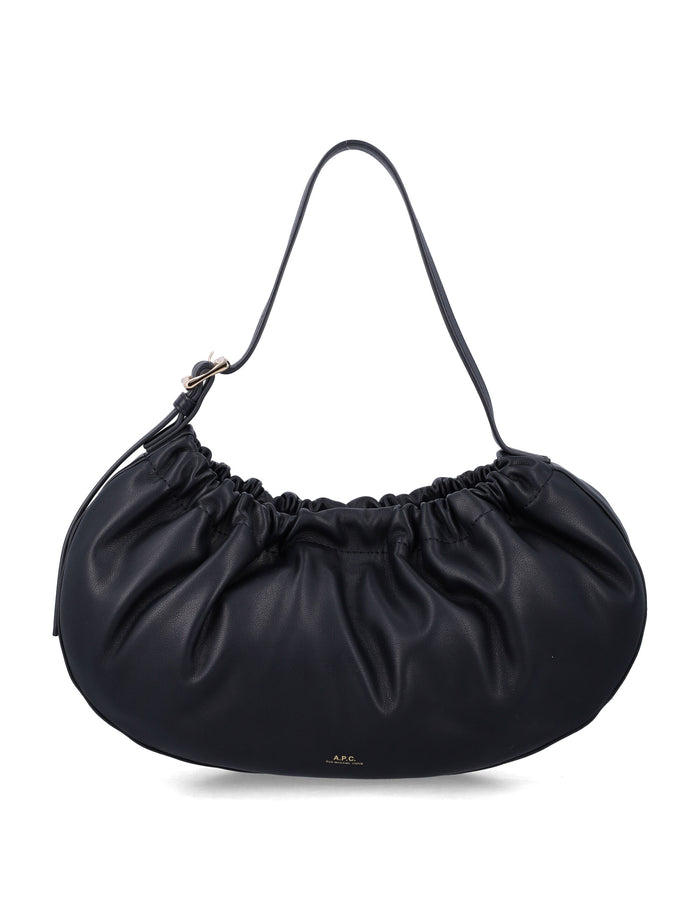 A.P.C. Ninon Hoop bag Black Polyurethane Shoulder