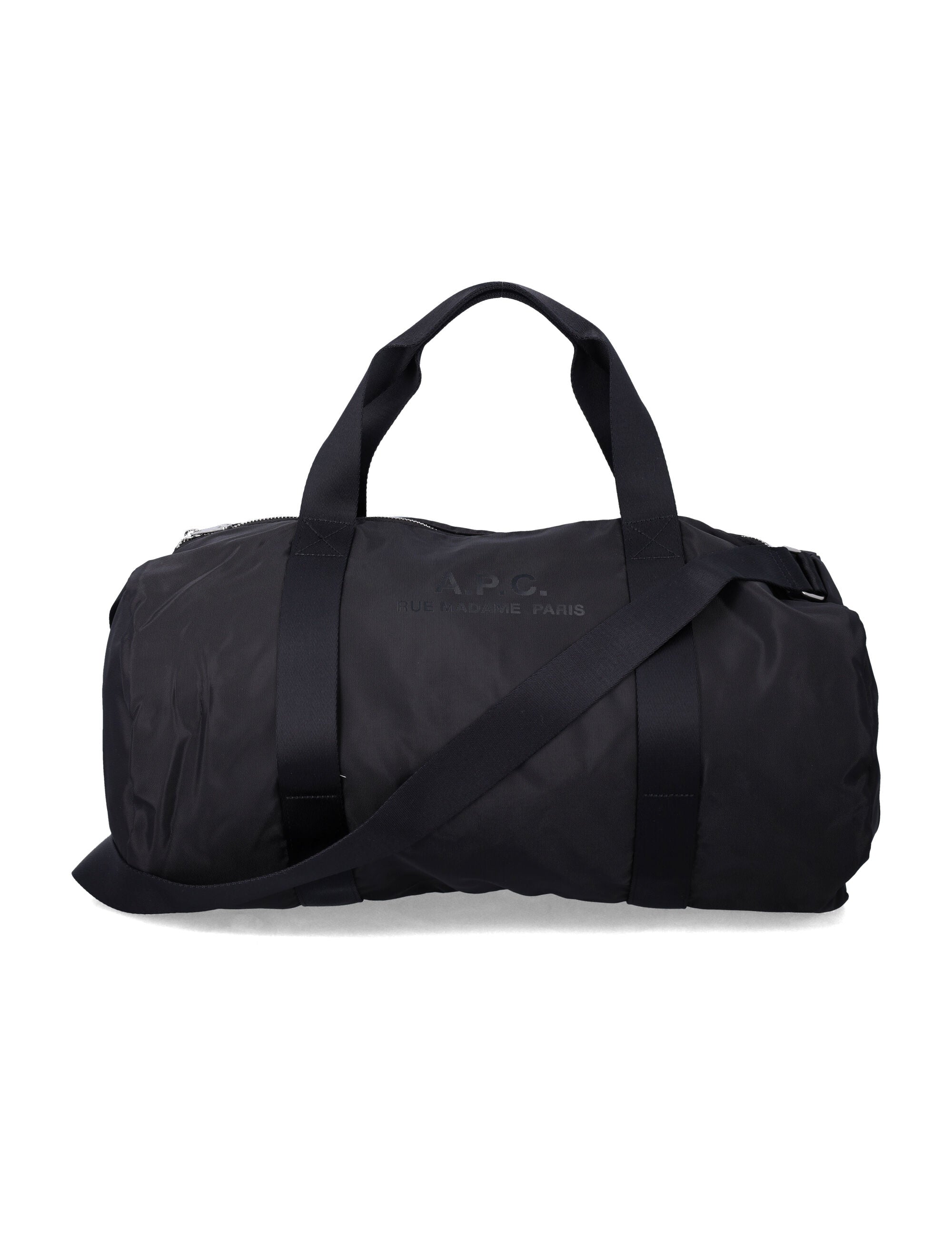 A.P.C. Backstage gym bag Black Nylon Luggage