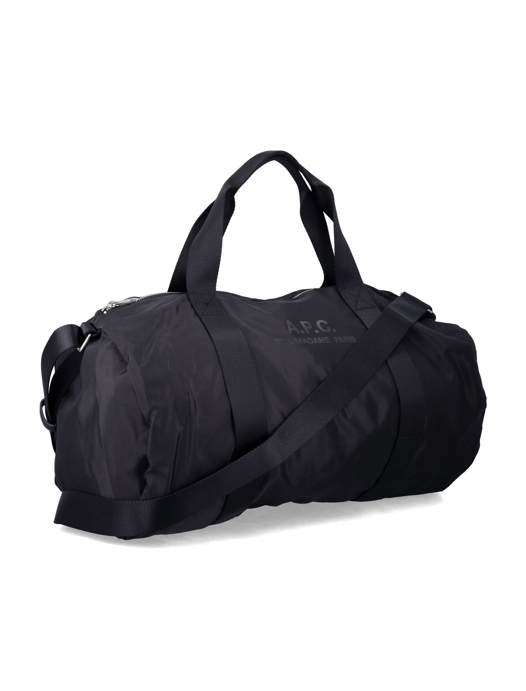A.P.C. Backstage gym bag Black Nylon Luggage