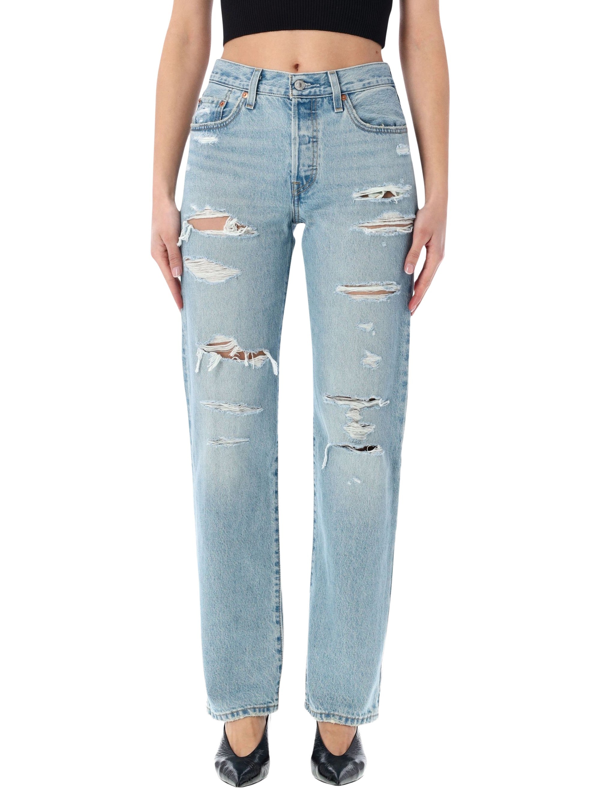 Levis 501® 90s jeans Been Ther Stf Broken Denim Cotton