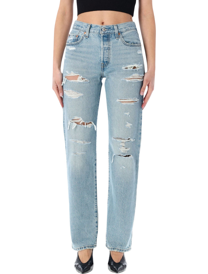 Levis 501® 90s Jeans Been Ther Stf Broken Denim Cotton