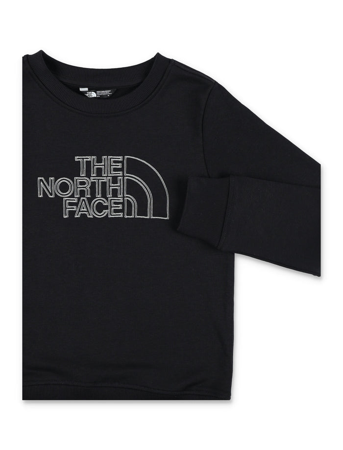 The North Face Drew Peak kids sweatshirt Black Cotton