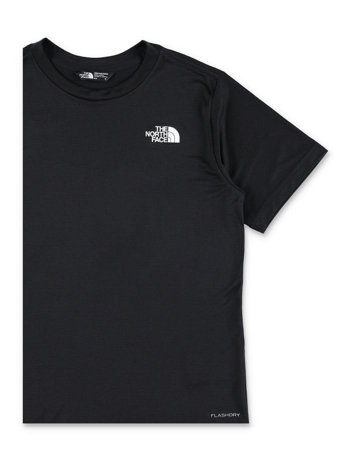 The North Face 24-7 kids short-sleeve Tee Black Recycled Polyester T-shirt