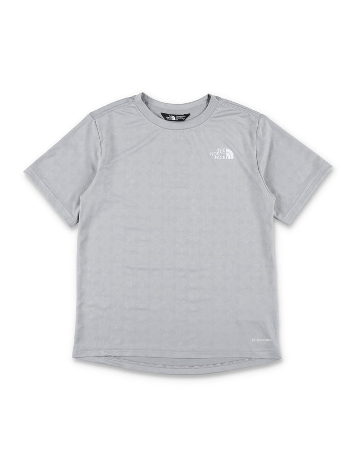 The North Face Pentadome Kids Graphic T-Shirt Grey Polyester