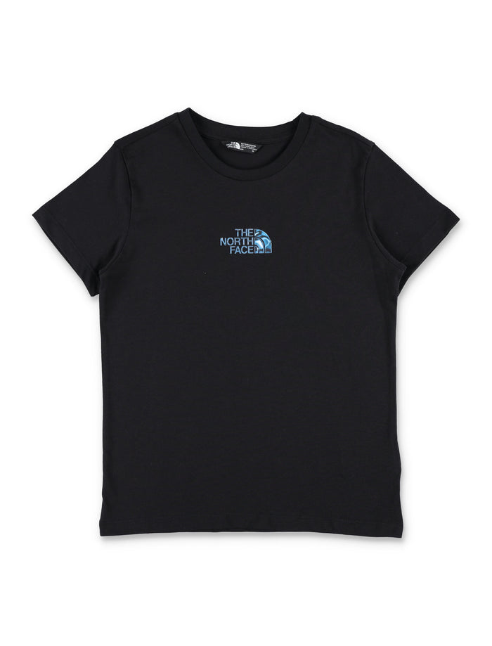The North Face kids Liquid logo T-shirt Black Cotton