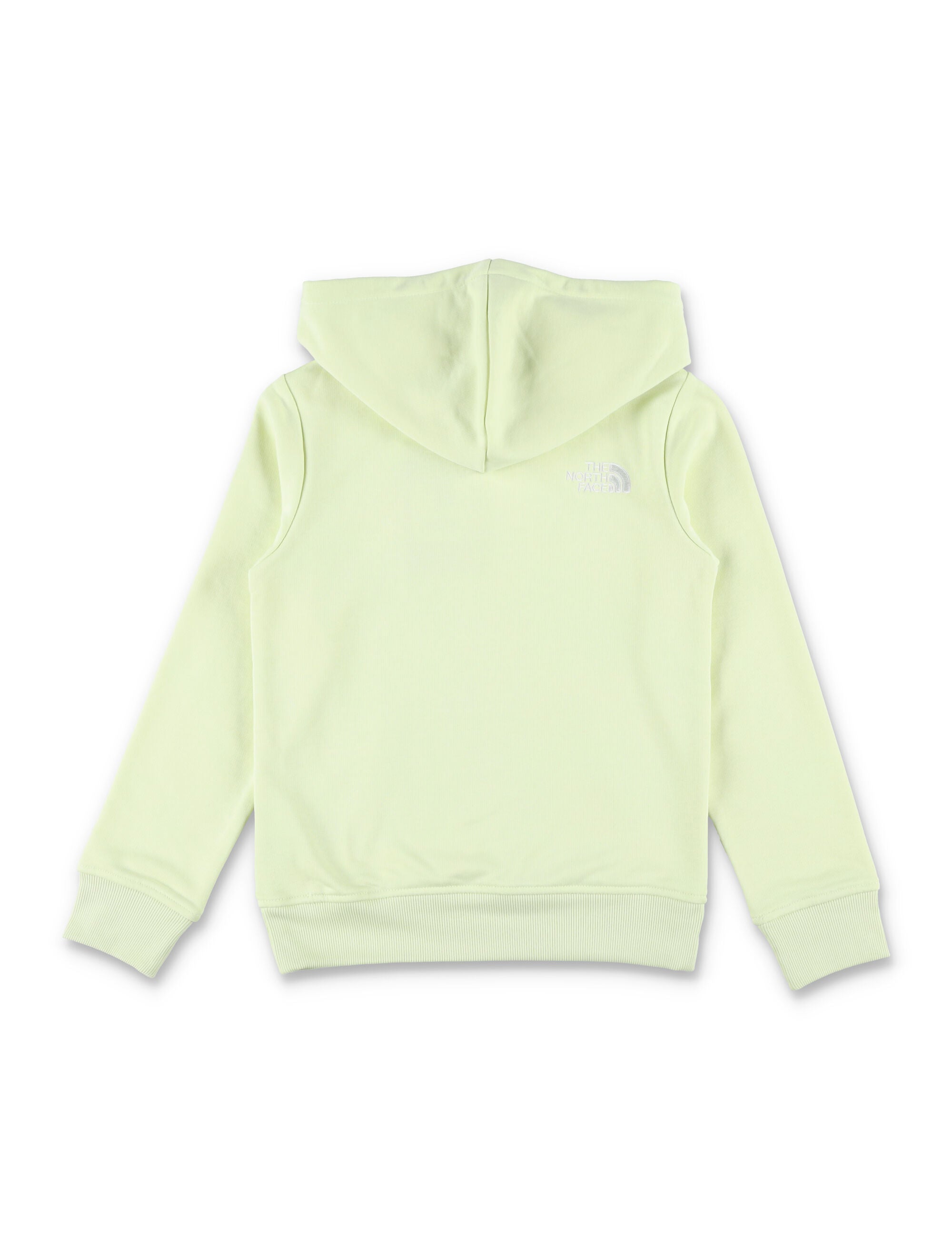 North Face Drew Peak Light hoodie for kids Lime Cotton Sweatshirt
