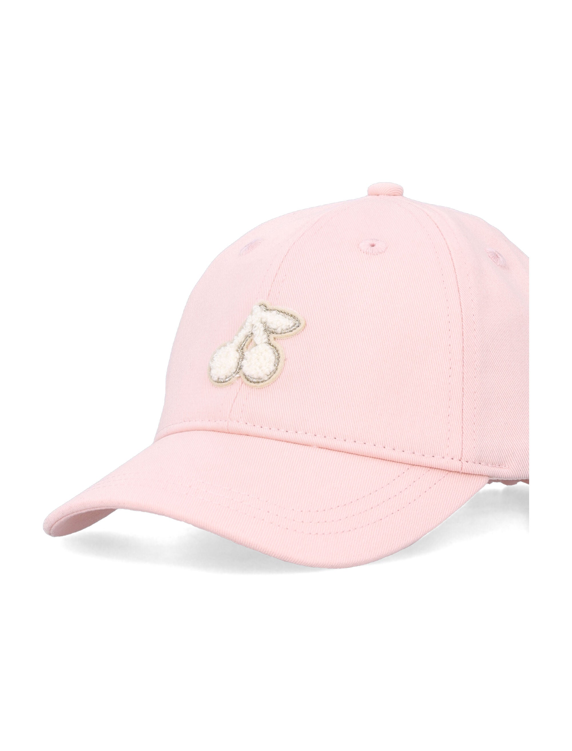 Bonpoint Lyna cap with back bow Powder Pink Cotton Hat