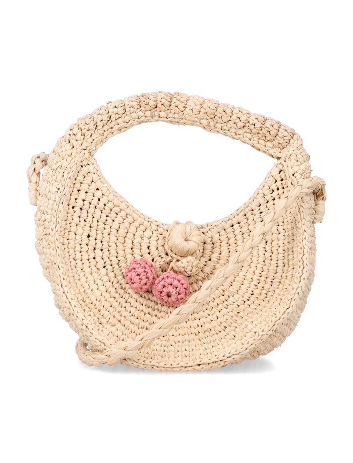 Bonpoint Loulou handmade raffia bag Naturel Raphia Shoulder