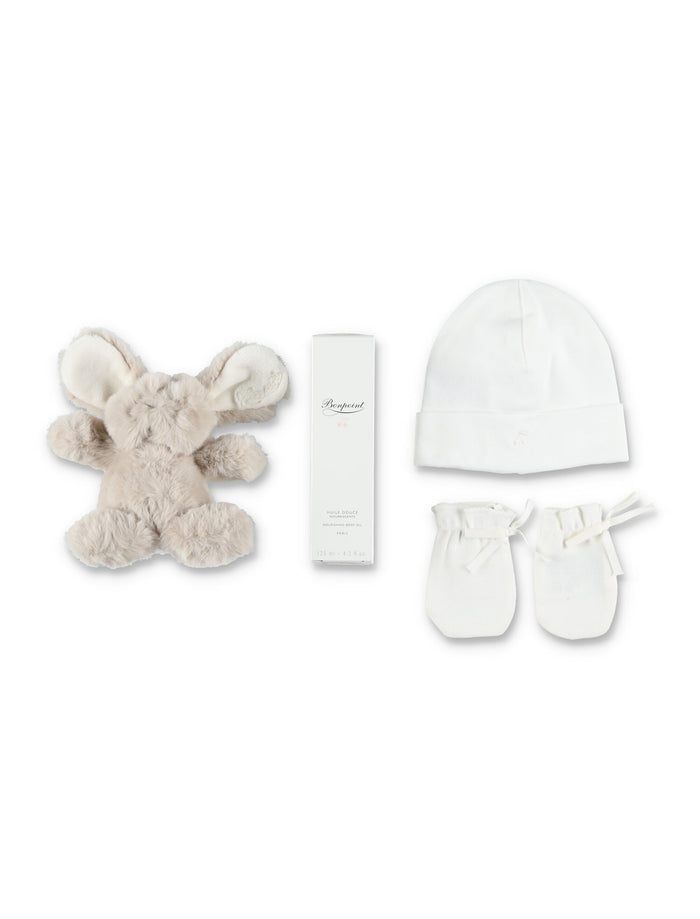 Bonpoint Newborn gift set Blanc Lait Polyester