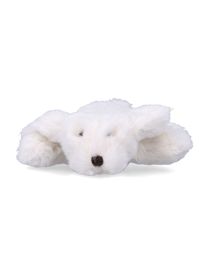 Bonpoint Aimer dog stuffed toy Milk White Polyester Recycled