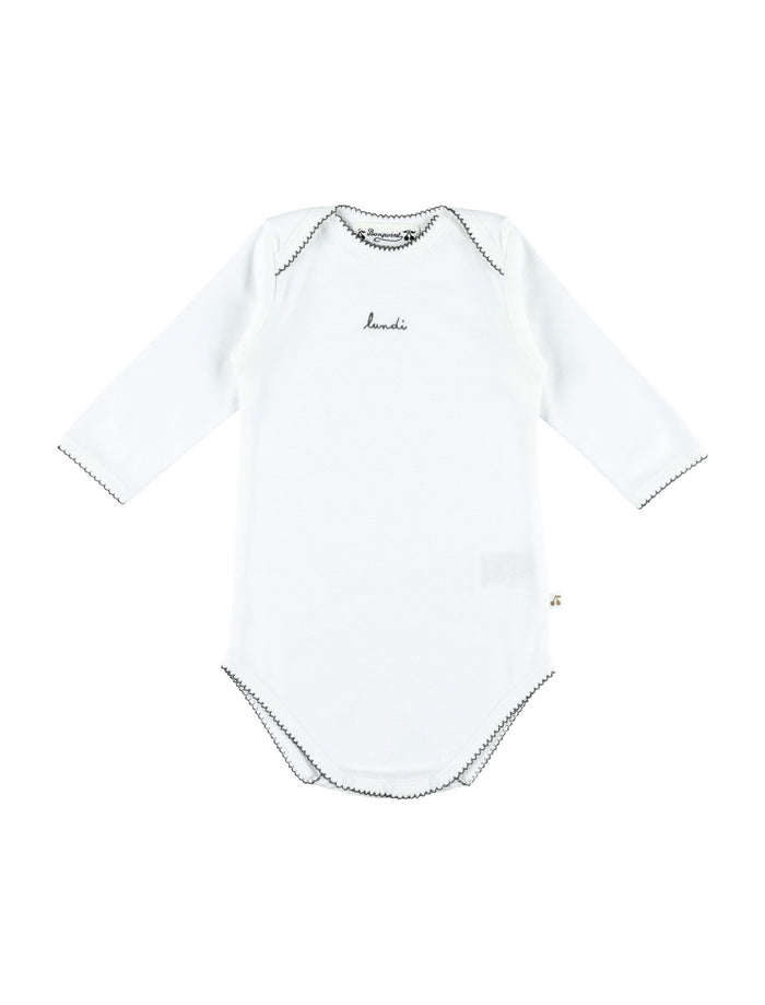 Bonpoint Baby Weekly Onesies Mixed Set Or Cotton Jumpsuit