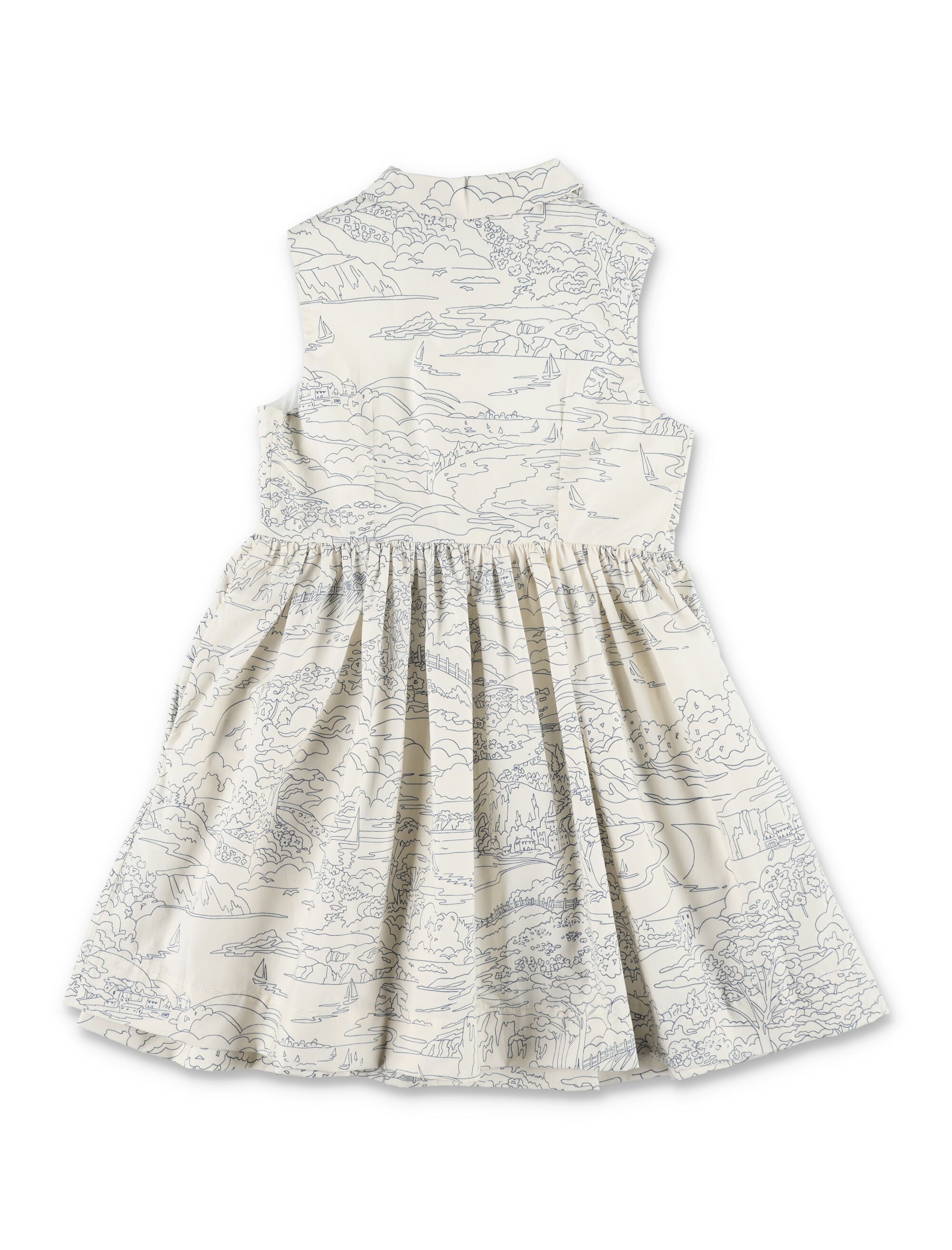 Bonpoint Anne liberty organic cotton dress Ink Print