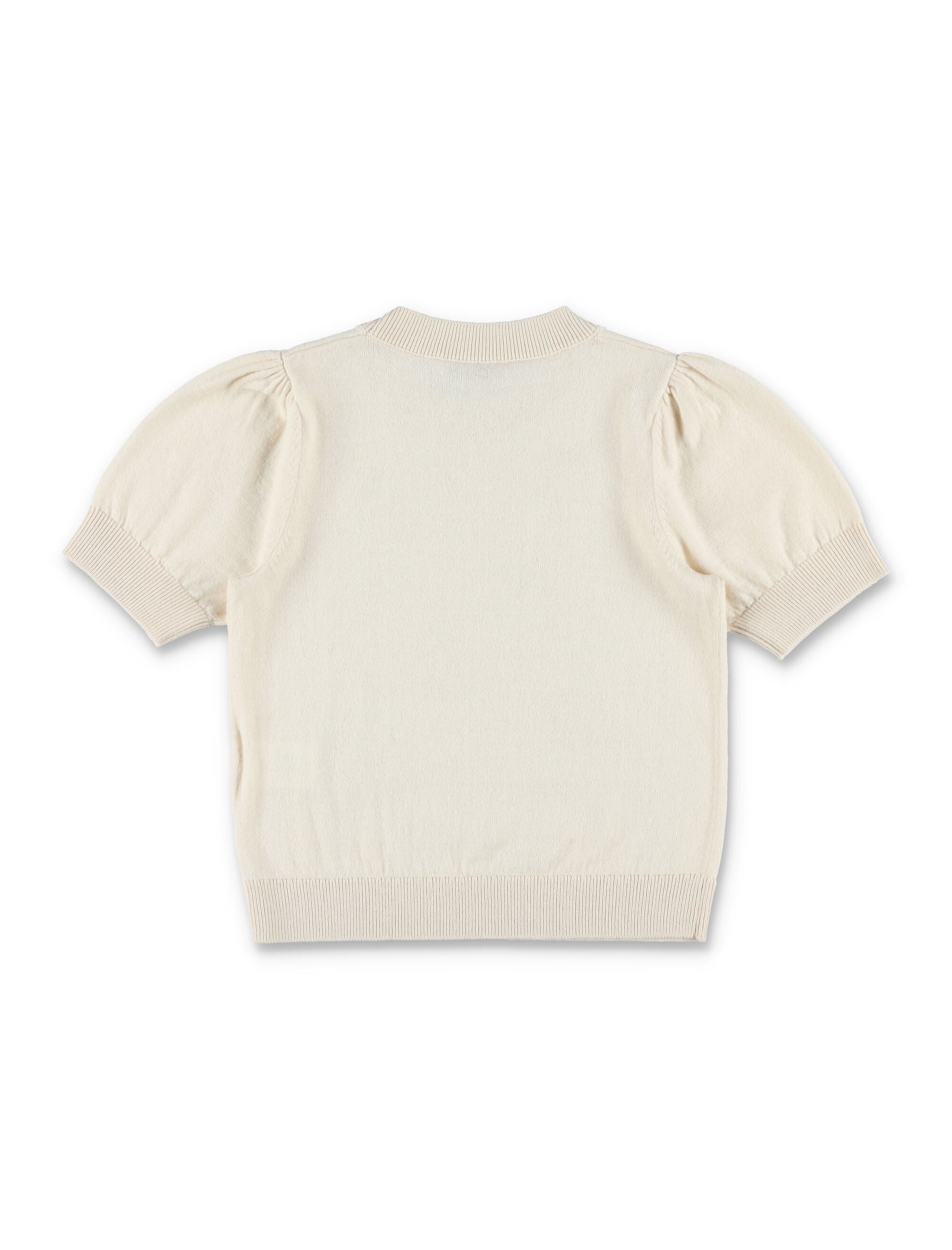 Bonpoint Leola embroidered sequin sweater Upb Ecru Wool