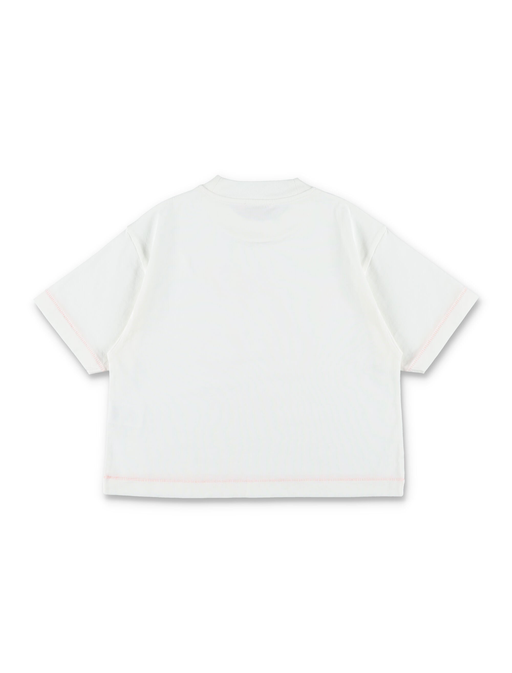 Bonpoint Lele cherry print organic cotton T-shirt Milk White