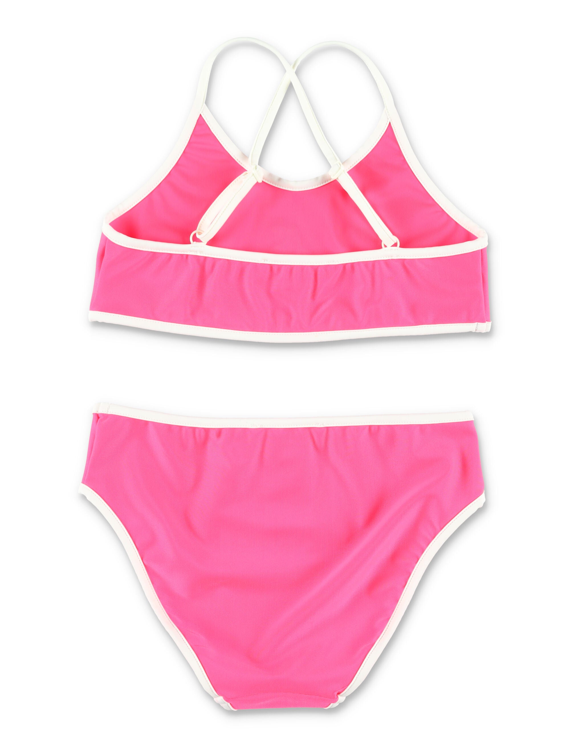 Bonpoint girls Lura two-piece swimsuit Nenon Pink Recycle Polyamide Bikini