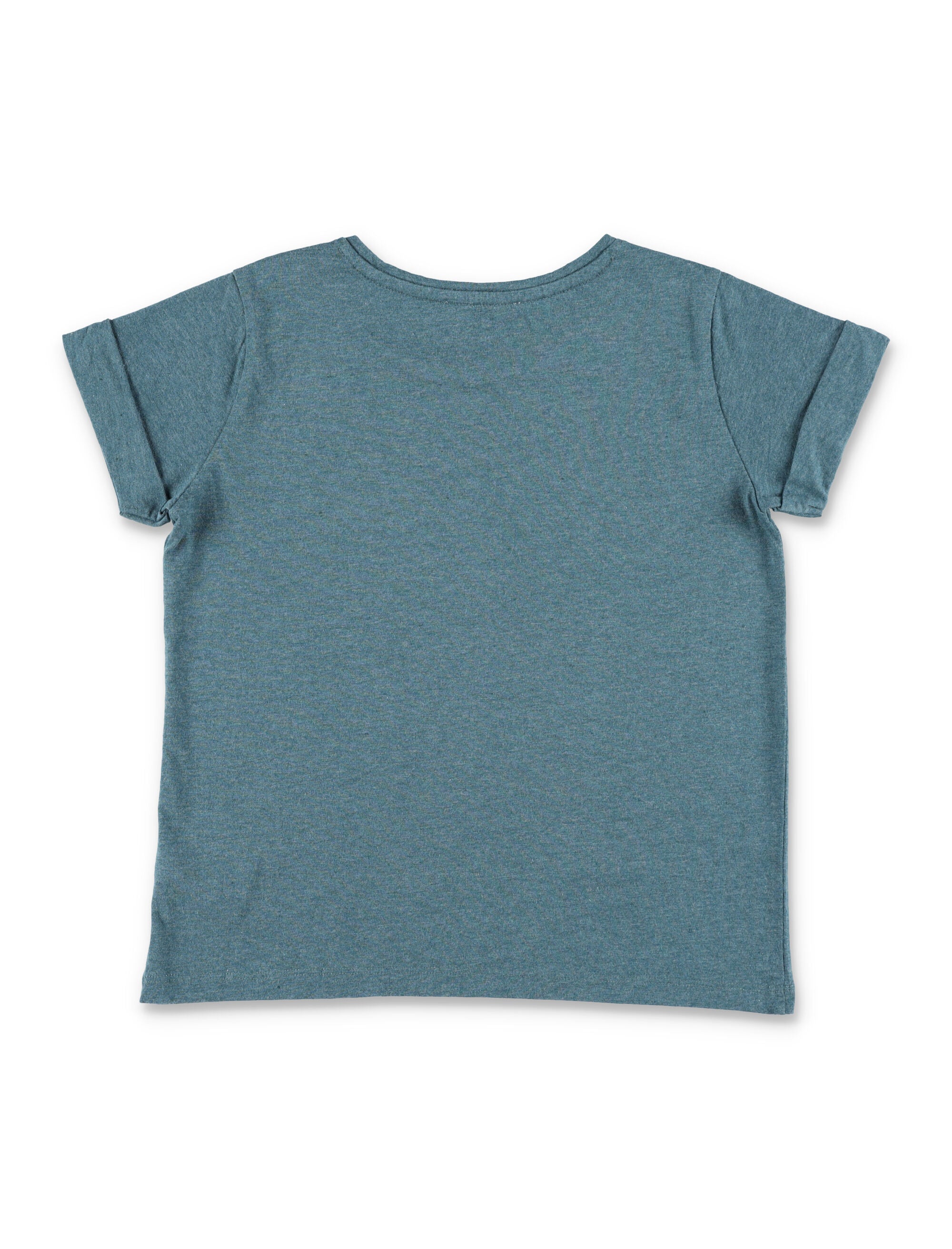 Bonpoint Cyana floral tee for girls Upb Emeraude Organic Cotton Tshirt
