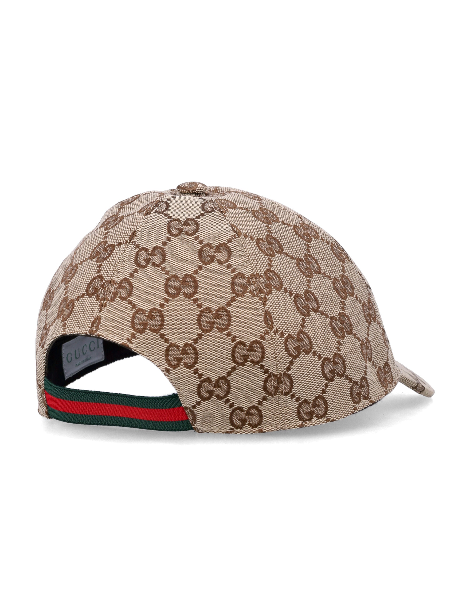 Gucci Kids Original Gg Baseball Hat Cocoa Polyester