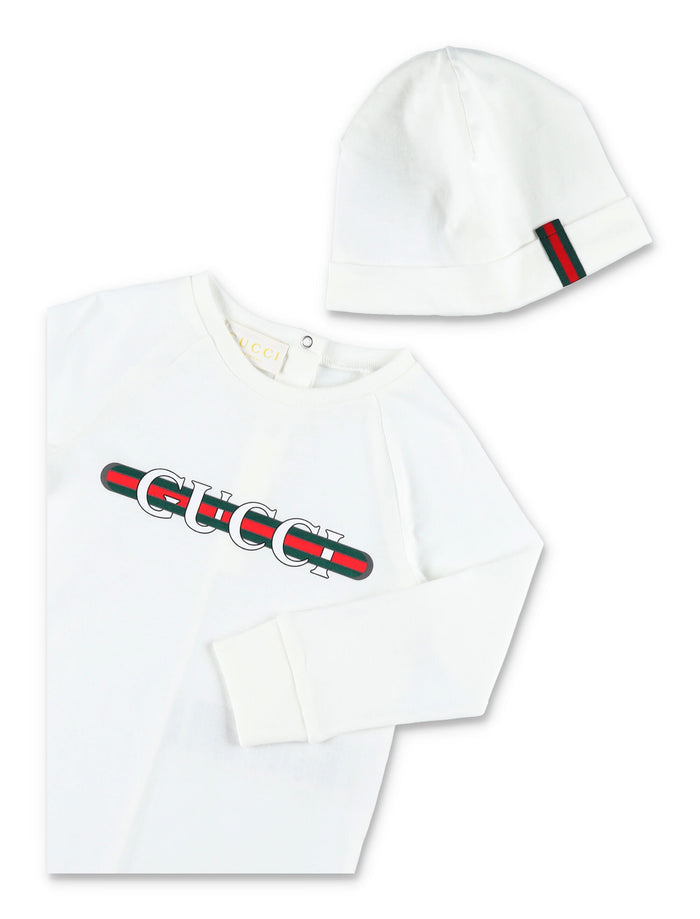 Gucci Baby Cotton Gift Set New Whit