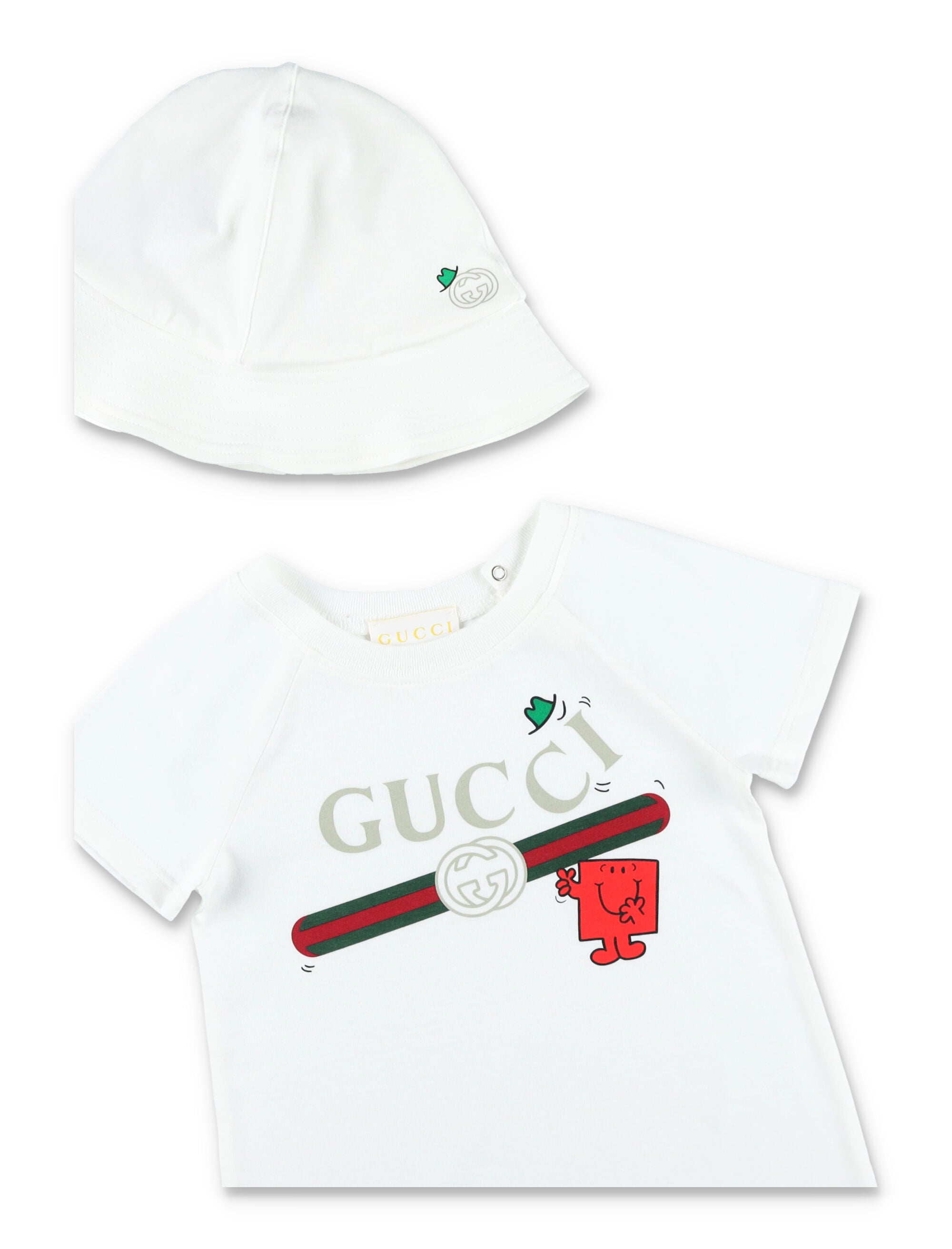 Gucci baby cotton gift set New White