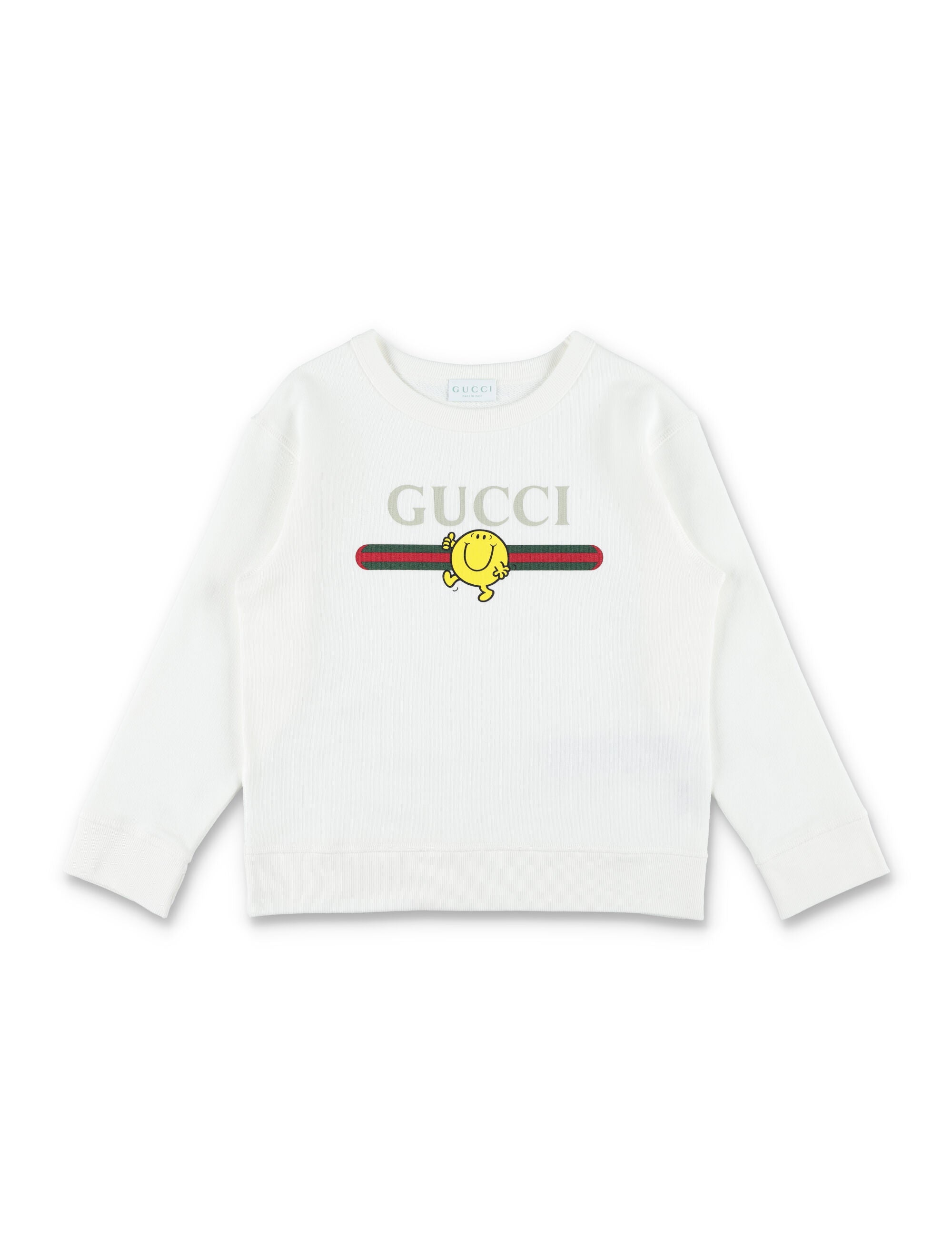 Gucci MR. MEN™ Little Miss™ print cotton sweatshirt for kids New White